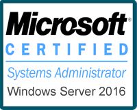 MCSA Win Server 2016